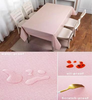 Tablecloth Hot Designs Eco-friendly Dust Proof Oil-Proof Rectangle PVC Table Cover